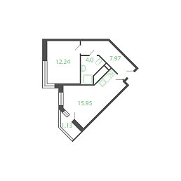 ЖК Котельники дом №04, этаж 3, номер квартиры 173