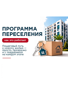 Переезд по сертификату в новую квартиру в ЖК «РУСИЧ Котельники Парк»!